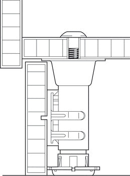 Adjustment Foot, 2-Part