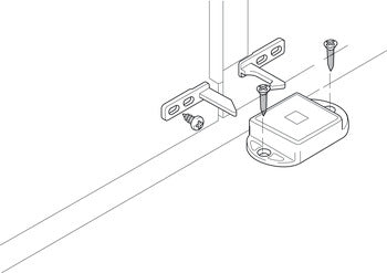 Automatic Door Bolt, Zinc Die-Cast