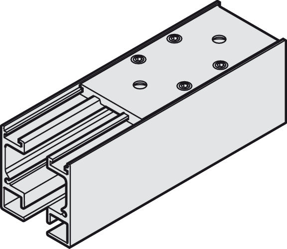 End piece, for running track