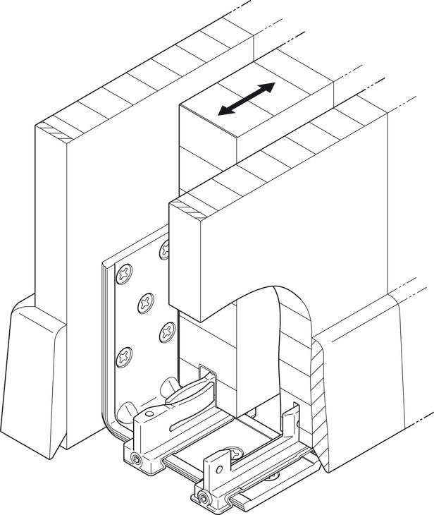 Floor Guide, Double Element