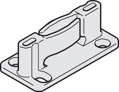 Guide, Floor Mounted, Rattle-free