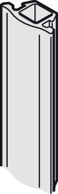 Seal for Wall Profile, Black Rubber