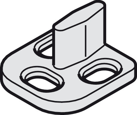 Floor Guide, Plastic, Gray