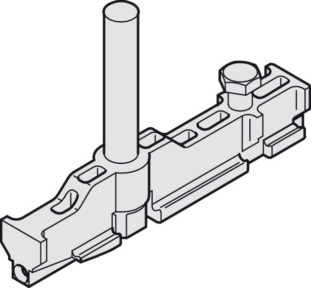 Suspension carriage, M12, Clamping screw