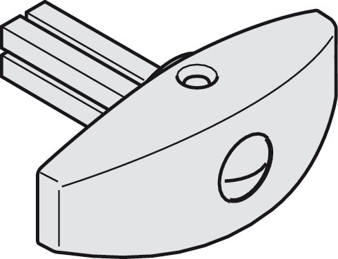 Thumbturn, with square pin