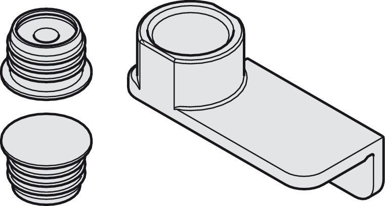 Magnetic Centering Part with Drilling Jig, for Concepta 25