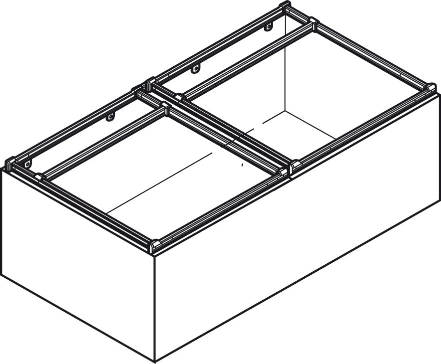 File Frame Kit, for Wood or Metal Drawers