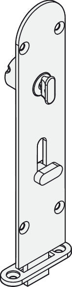 Flush Bolt, Brass