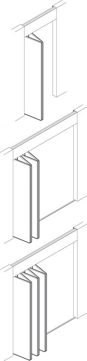 Sliding Door Hardware, HAWA Bifold 30, set
