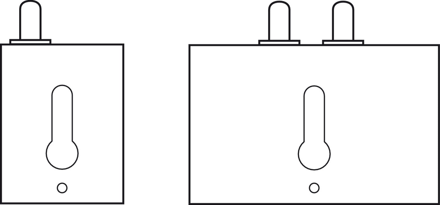 Soft-Close Door Stop, for Double Doors
