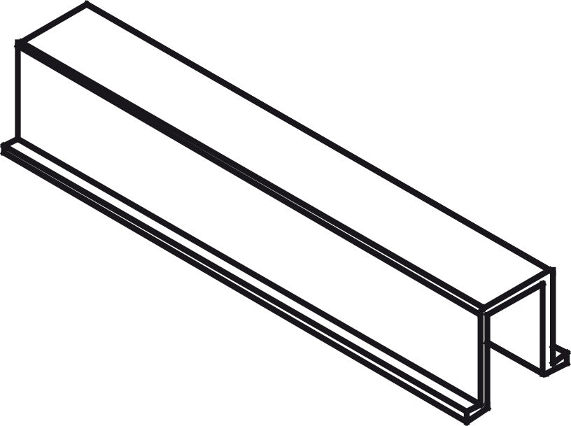 Fixed Panel Adjusting Profile (Door), for Silent Aluflex 80