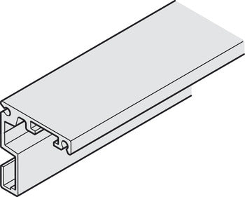 Angle Profile, Pre-Drilled for Upper Tracks