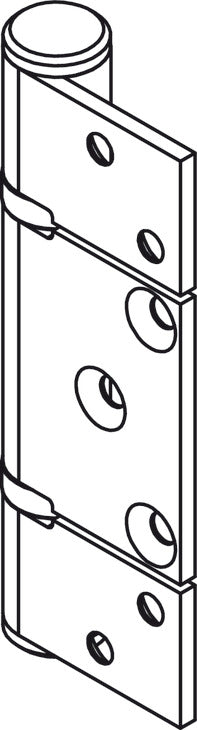 Non-Mortise Hinge, Offset