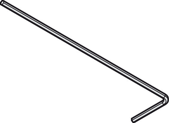 Hex Key, spanner size: 4 mm