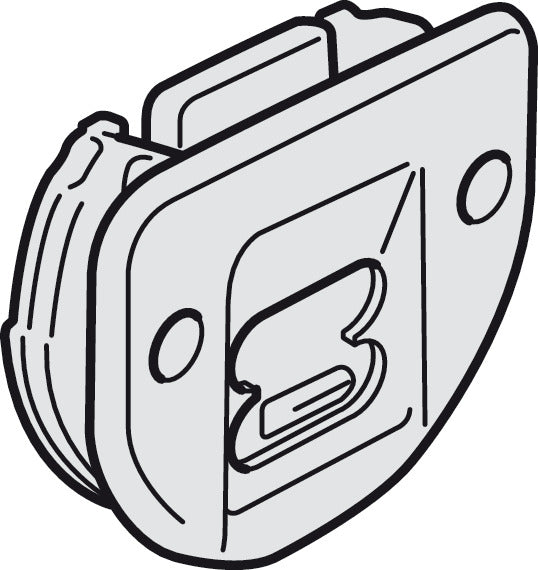 Upper Guide, with Spring Loaded Pin