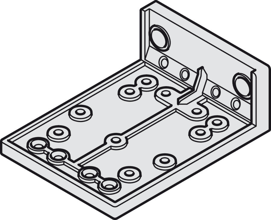 Drawer Drilling Template, for Grass Dynapro Slides