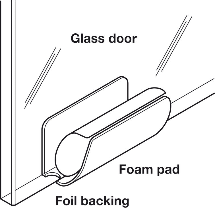 Strike Plate, for Magnetic Pressure Catches