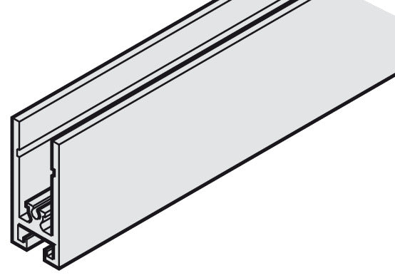 Frame Profile, Horizontal, 26 x 60 mm (1 x 2 3/8")