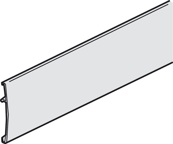 Clip-on Fascia, to Clamping Shoe, 56 x 10 mm (2 3/16 x 13/32")