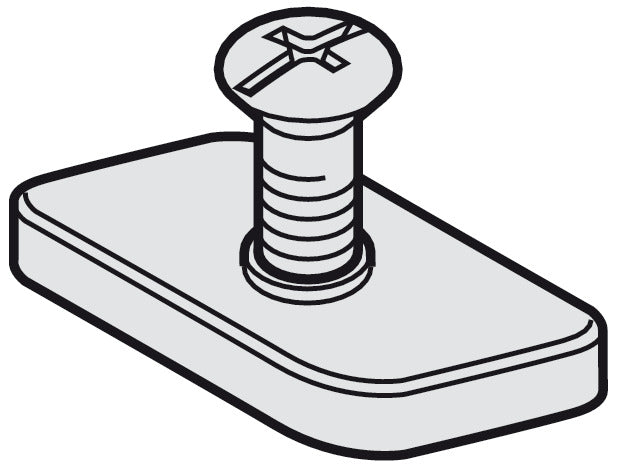 Fastening Bolts and Nuts, for fixing running track to angled profile