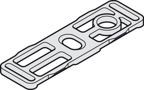 Fixing set, For guide track