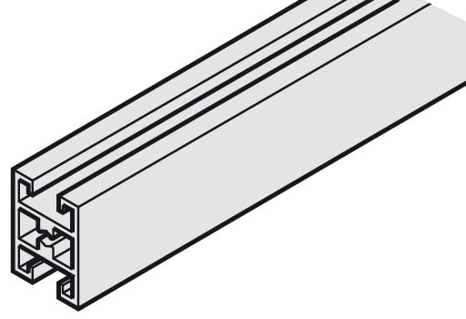 Mullion, For Front Separation, 26 x 35 (1 x 1 3/8")