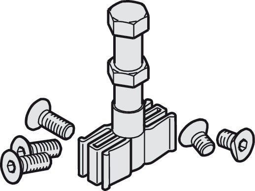 Lower Guide, with Mounting Screws