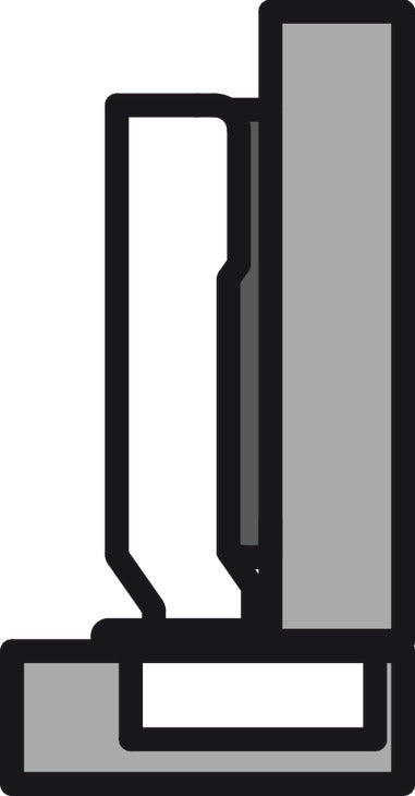 Concealed Hinge, Grass TIOMOS, 160º Opening Angle, Full Overlay