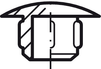Cover Cap, Tapered for Tight Grip