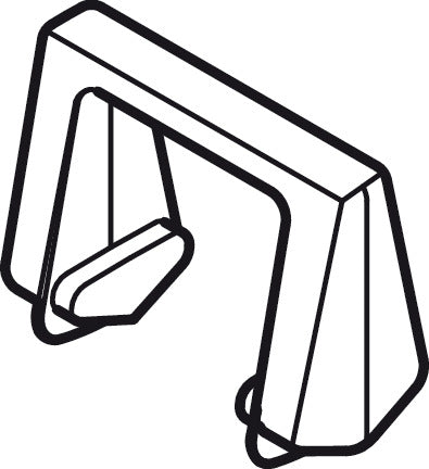 Opening angle restraint, For Tiomos concealed hinge