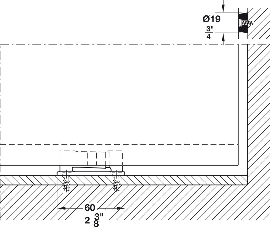 Sliding Door Hardware, HAWA Junior 80/B, set
