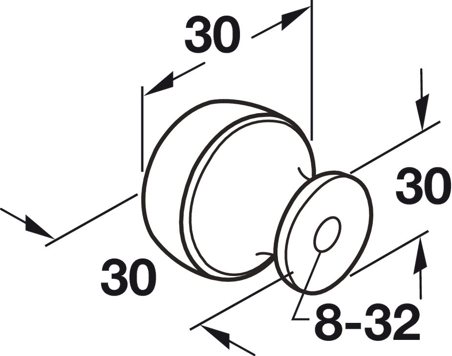 Handle, Zinc