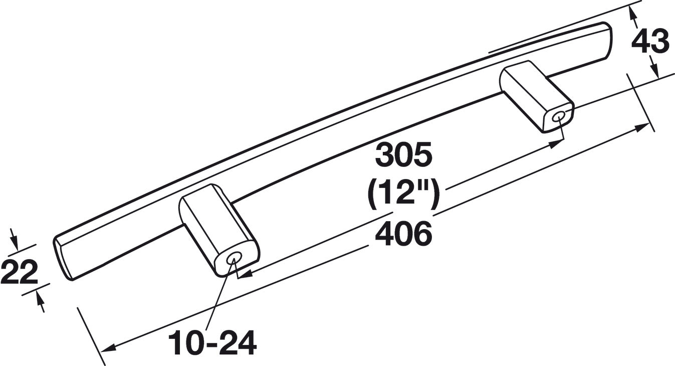 Handle, Zinc