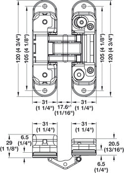 Door Hinge, Atomika