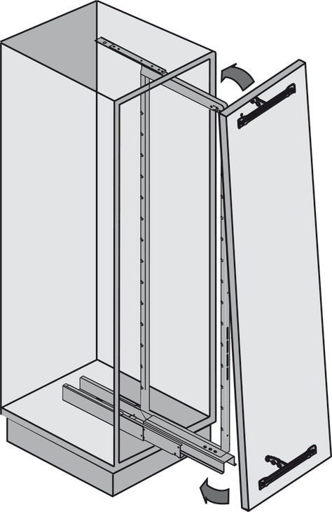 Optional Front Stabilizer, for Pantry & Swing Pull-Out