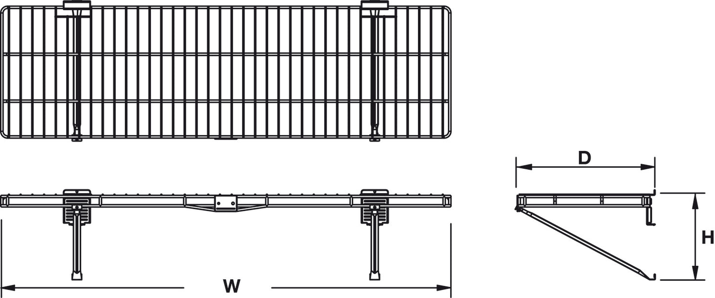 Shelves, HandiACCESSORIESâ„¢