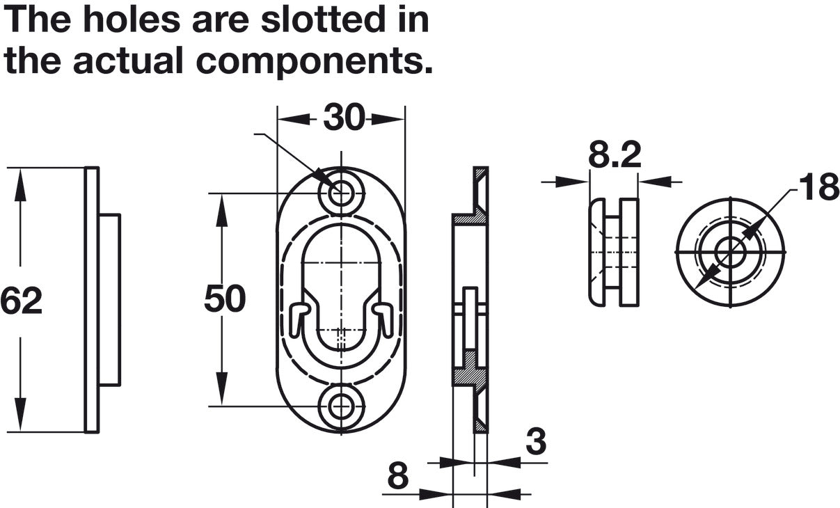 Type 1 Metal Fix, for Parallel Panels