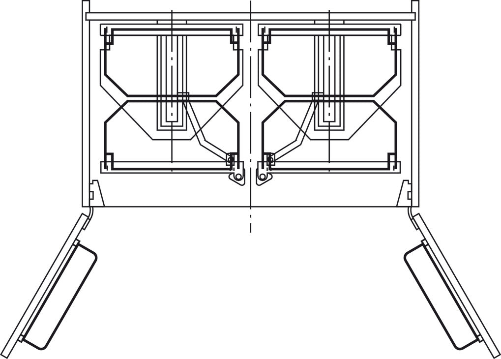 Pantry Frame, for LAVIDO Pantry Pull-Out