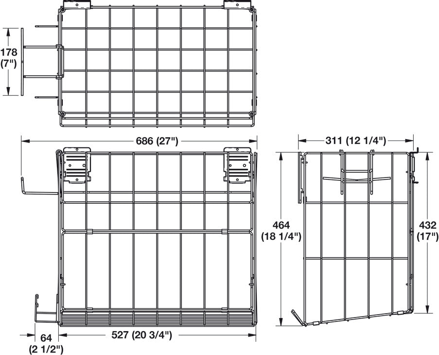 Sports Accessory Rack, HandiACCESSORIESâ„¢