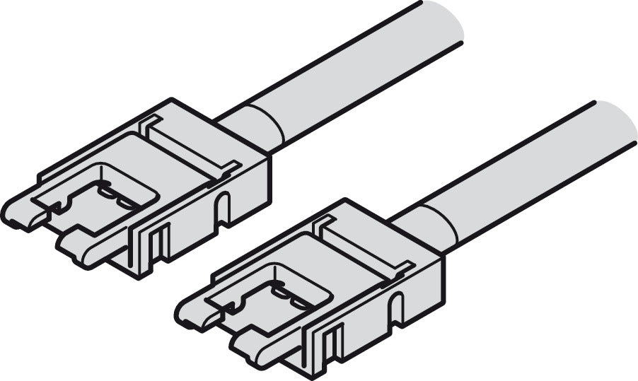 Interconnecting lead, HÃ¤fele Loox5 for LED strip light, RGB, 10 mm