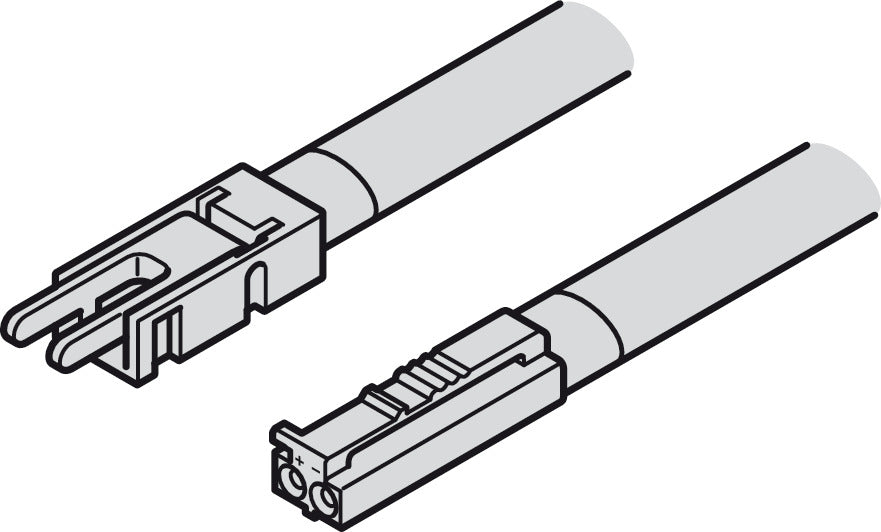 Lead, HÃ¤fele Loox5 for LED strip light monochrome 5 mm (3/16"), 12 V