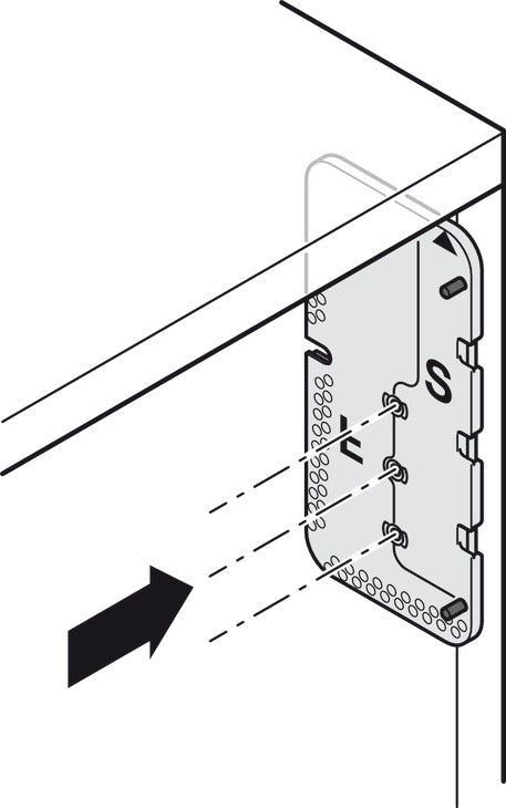 Drilling jig, HÃ¤fele, Free space