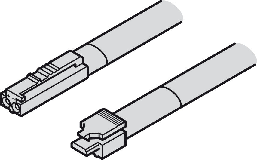 Lead with Snap-In Connector, HÃ¤fele Loox5, modular, 12 V