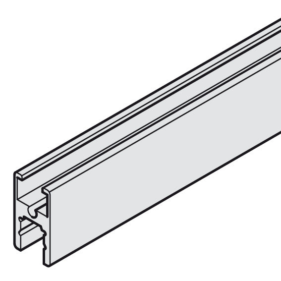 Glass door profile, for Slido F-Line21 12/20 D