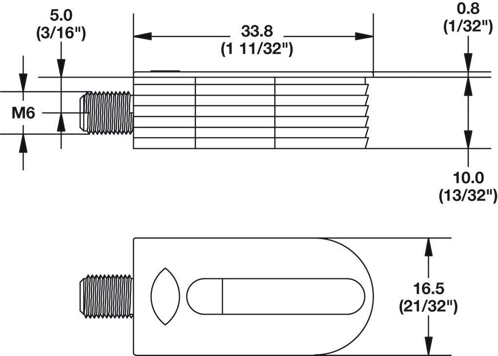 Cabinet Connector, Lamello Cabineo 8 M6