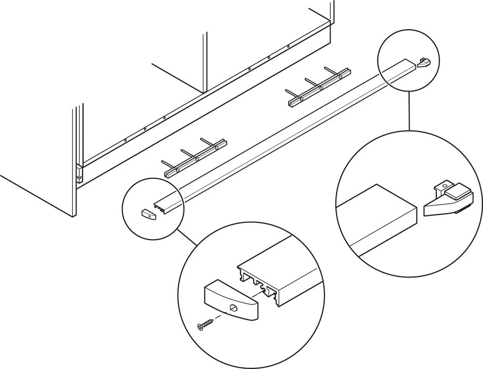 Wooden Folding Sliding Doors, HAWA Folding Concepta 25, set, hinges with soft closing mechanism