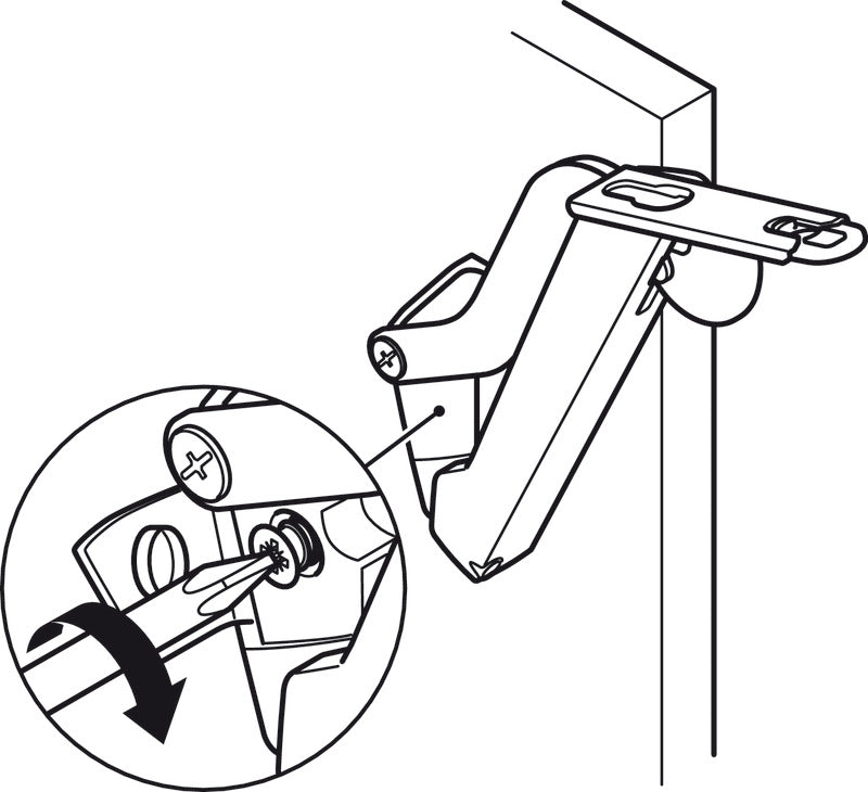 Swing-Up Fitting, HÃ¤fele Free space 1.11