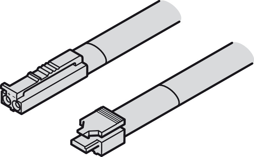 Lead with Snap-In Connector, HÃ¤fele Loox5, modular, 12 V