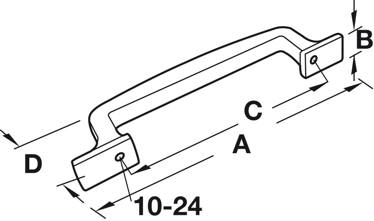 Handle, Zinc