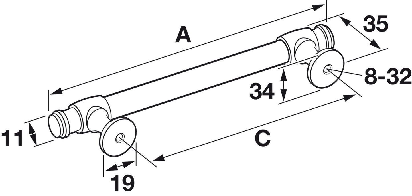 Handle, Zinc